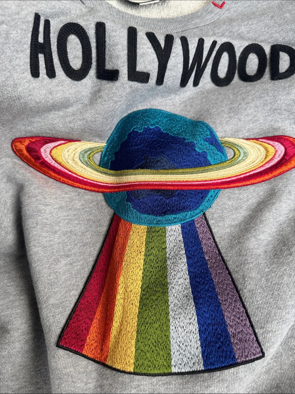 SALE‼️GUCCI Hollywood Grey Crewneck